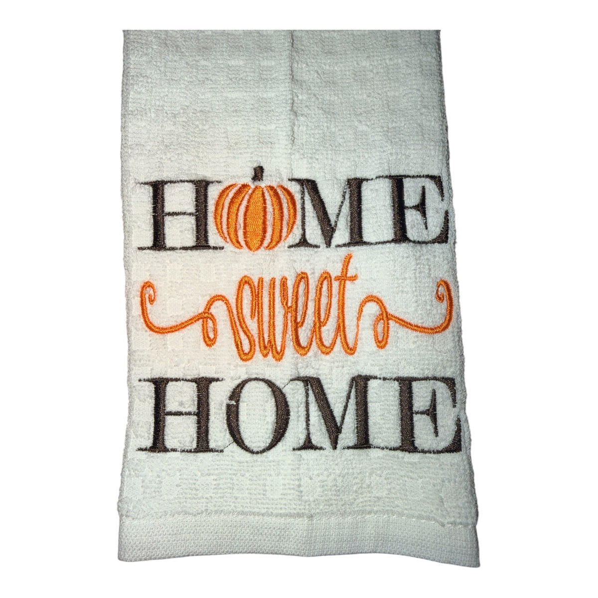 Home Sweet Home Embroidered Dish Towels – Set of 2 Crafts by Serenity