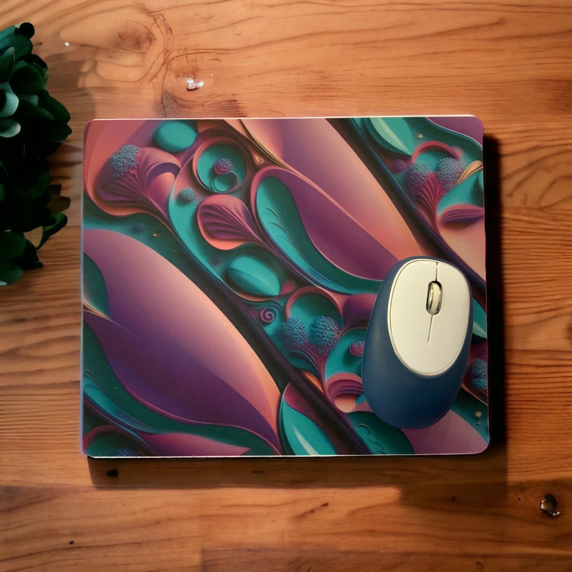 Handmade Decorative Mouse Pad - Nonslip & Durable Crafts by Serenity